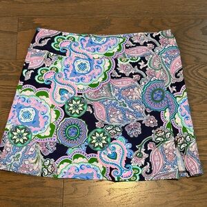 Jude Connally Morgan Skort Lightweight Jude Cloth Adjustable Side Zipper Size XS